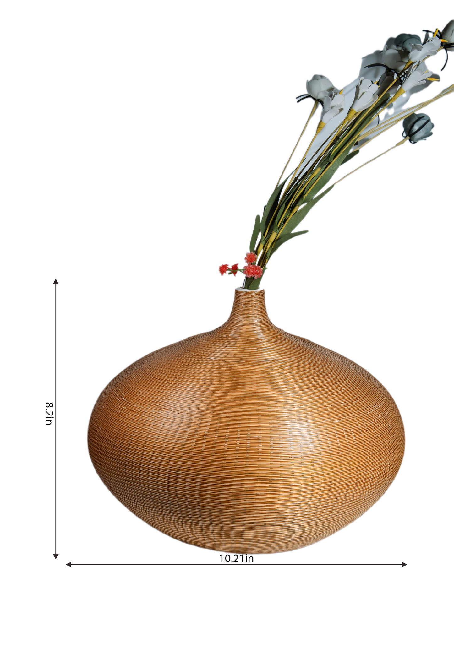 Bamboo Harmony Floral Art Piece – A Perfect Blend of Natural Elegance and Exquisite Craftsmanship